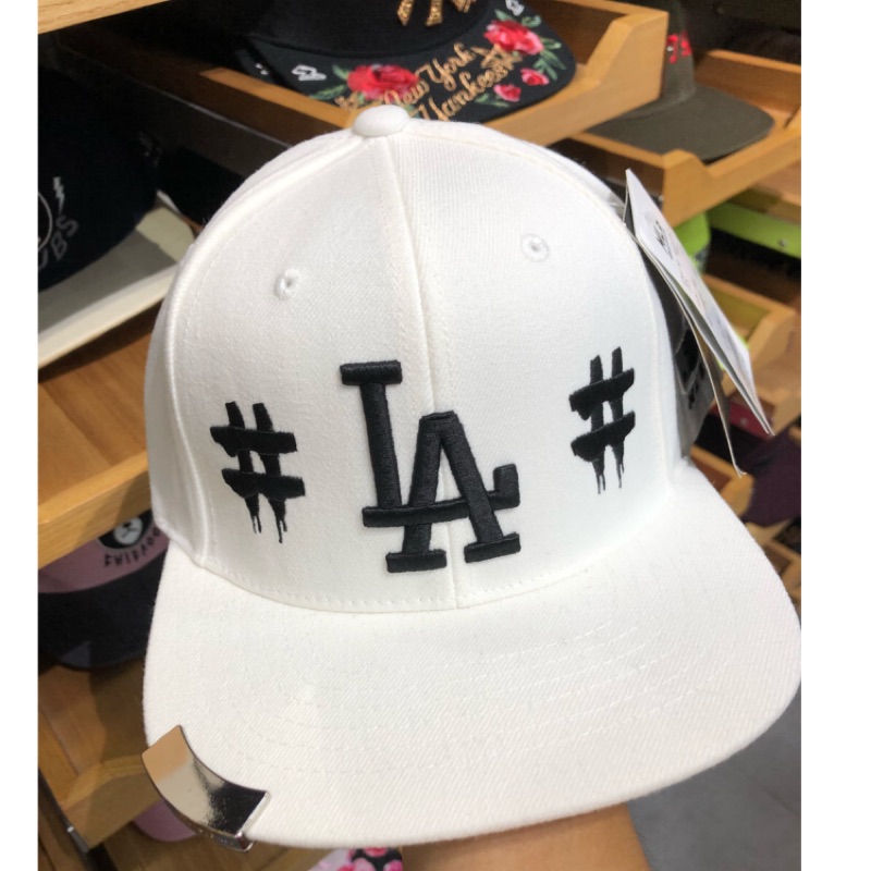 MLB 道奇大聯盟正韓 棒球帽 老帽 LA井字貼片款 男/女 💫JV韓國小物💫 「現貨出清」🎊免運🎊