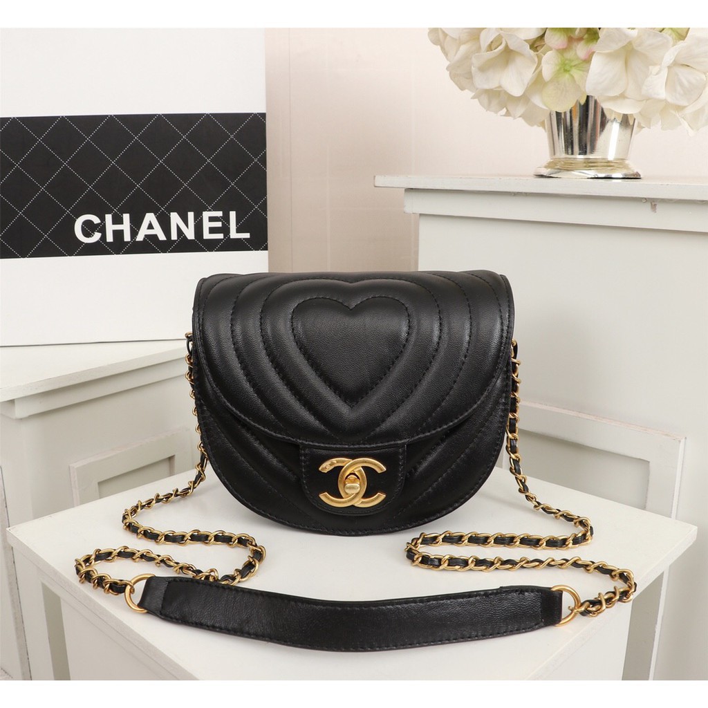 熱銷時尚現貨秒出 Chanel 香奈兒老佛爺新作 意大利進口羊皮打造加經典cf皮帶反穿環扣長鏈條 雙新款 蝦皮購物