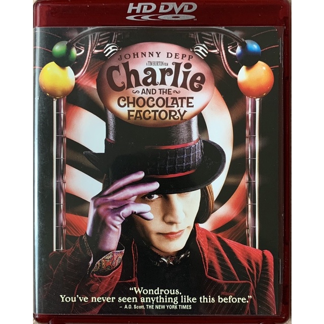 HD DVD 巧克力冒險工廠 美版 無中文字幕
