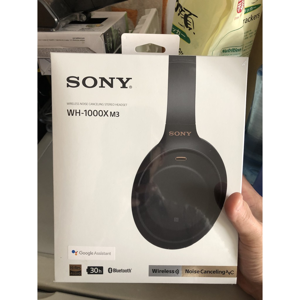 [全新未拆] 台灣公司貨 Sony WH-1000xm3 抗噪 藍牙耳機 黑色