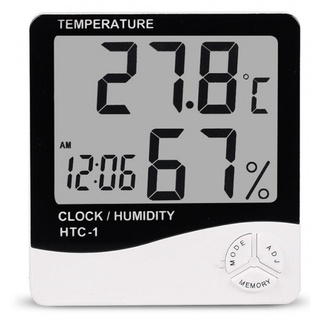 HTC-1高大 多功能溫濕度計 家用 電子時鐘
