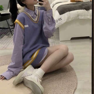 MAX BLACK 韓國學院兩件式套裝 tzy實著💗C03