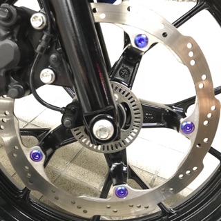 YR FACTORY 鍛造鈦合金 SUZUKI GSX-R150 前後碟盤螺絲 M8X25 P1.25