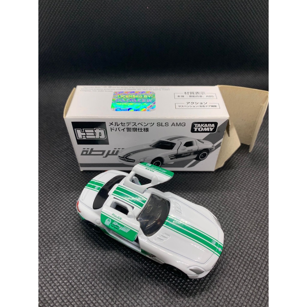 TOMICA TAKARA TOMY 日本抽獎車 91 MERCEDES-BENZ SLS AMG 杜拜警車