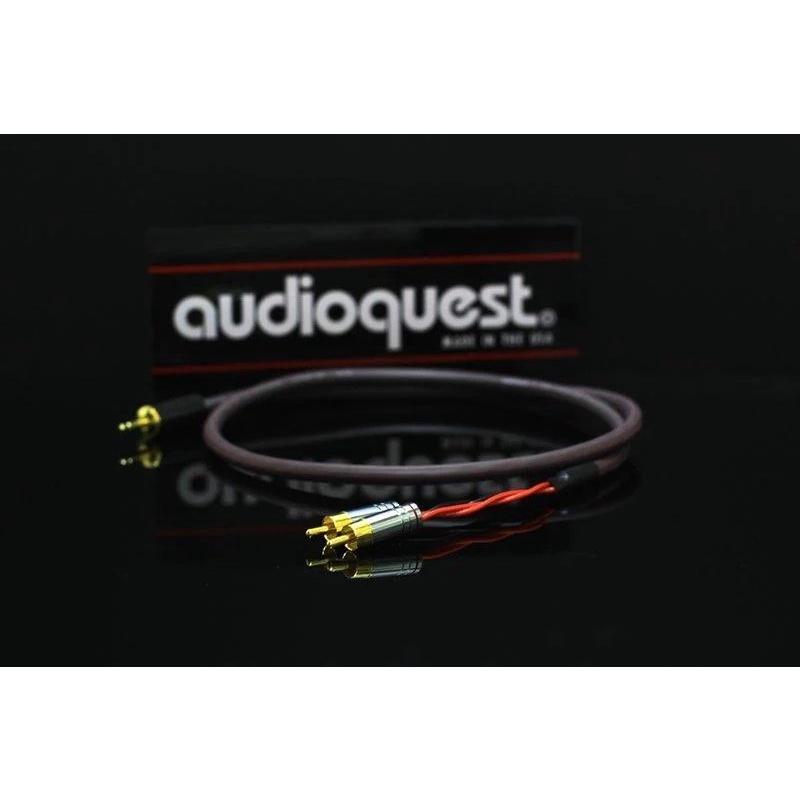 『永翊音響』美國 audioquest Type 2 3.5立體對RCA 連接訊號線