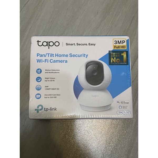 全新TP-Link Tapo C210 三百萬 2K高畫質監視器 可旋轉網路攝影機 wifi監視器