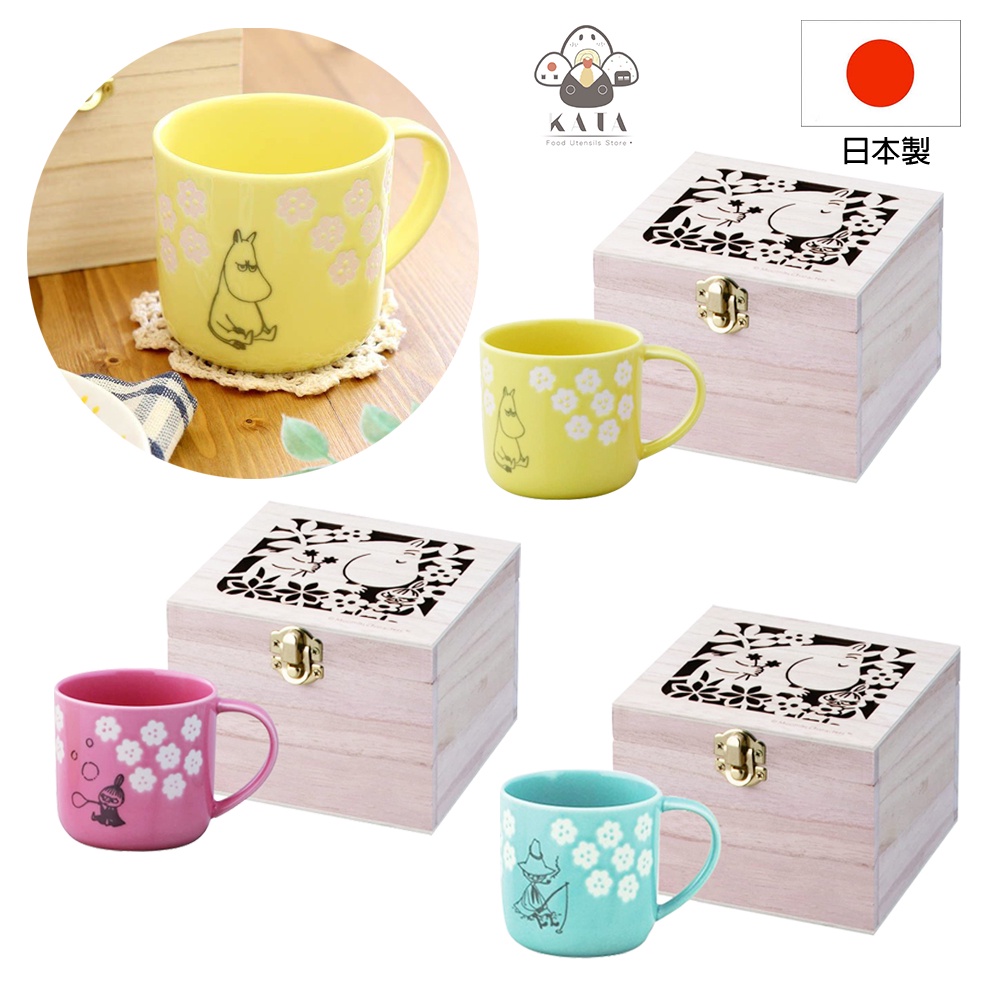 食器堂︱日本製 馬克杯 水杯 交換禮物 嚕嚕米 MOOMIN  附精美木盒 禮盒