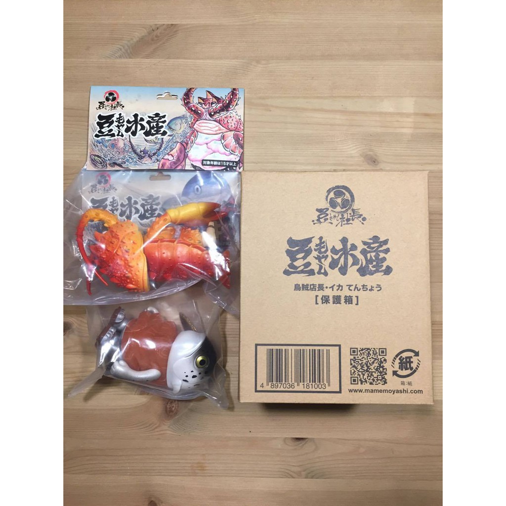 全新未拆 豆芽社長 蟹爪兄貴+鮪魚前輩(鮭魚)+烏賊店長 三隻一起賣