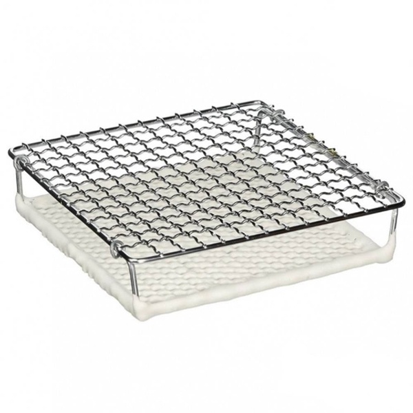 丸十 金網-S 金屬陶瓷雙層燒烤網 日本製 居家 露營 陶瓷遠紅外線效果特性 烤肉 烤土司 瓦斯爐適用《台南悠活運動家》