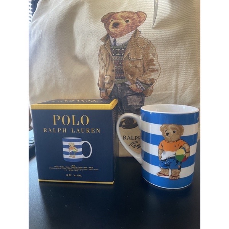 （現貨）Polo Bear by Ralph Lauren 沙灘熊馬克杯