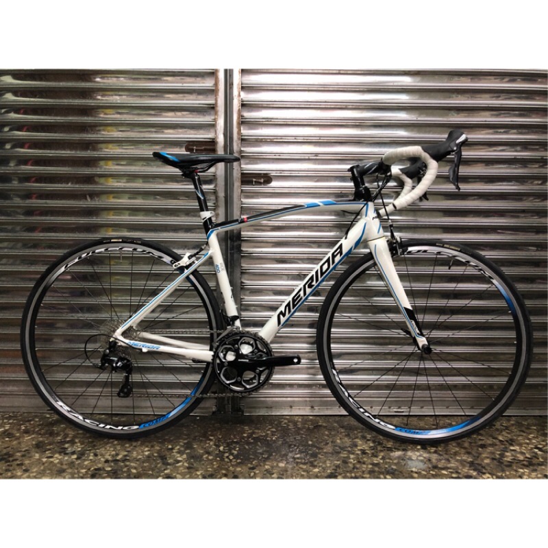 【 專業二手腳踏車買賣 】中古美利達公路車2016款 Merida ride400 Shimano 105 22速 S號