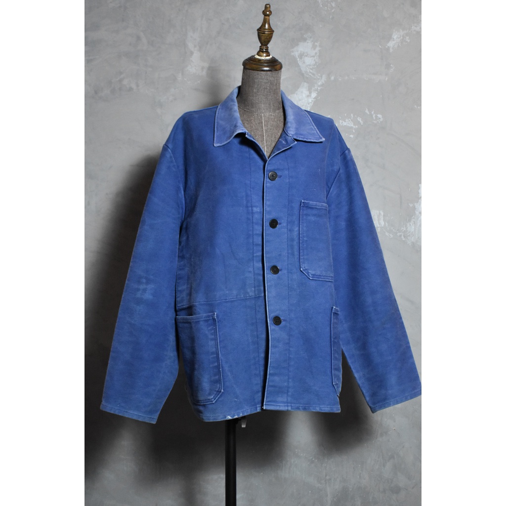 返品送料無料 60's French fireman jacket moleskin asakusa.sub.jp
