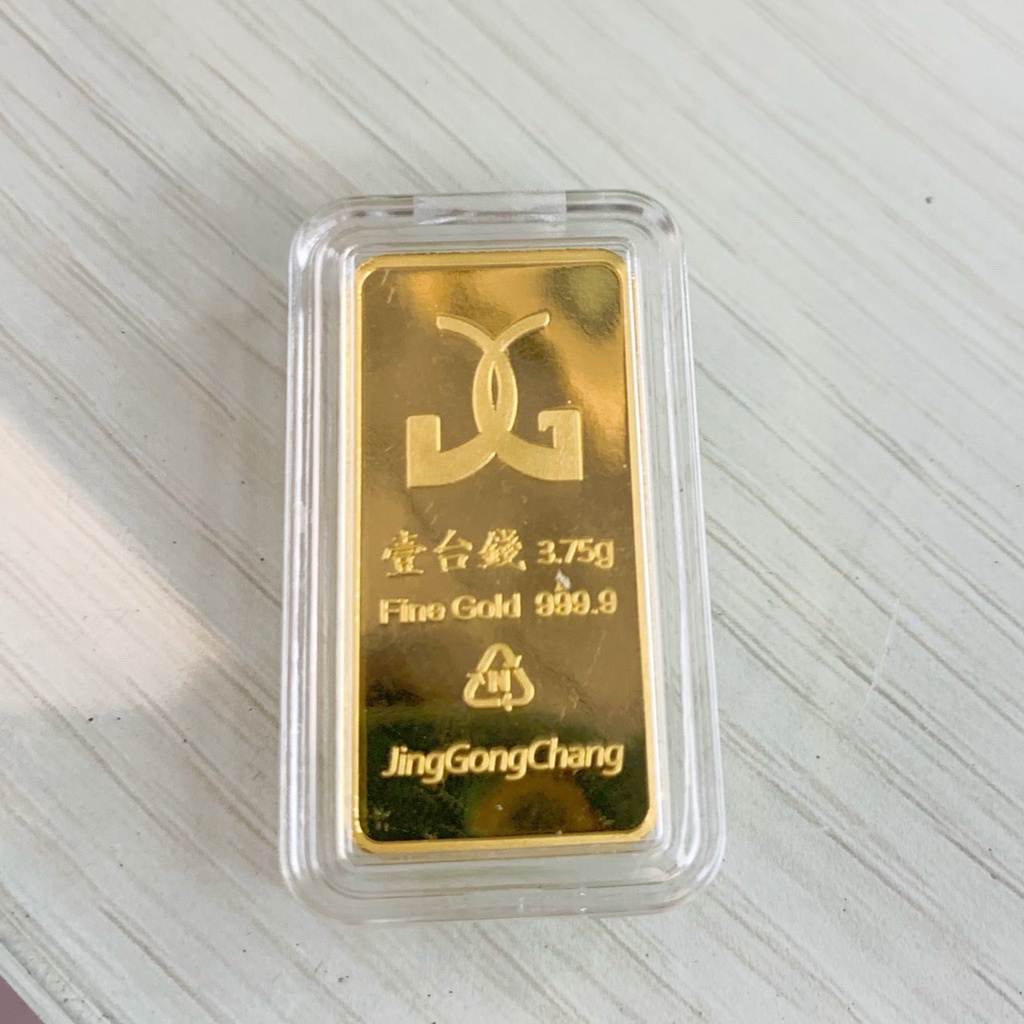 金千億珠寶 – 9999黃金一錢條塊 三角標  周歲禮 彌月禮物 替代紅包 存黃金