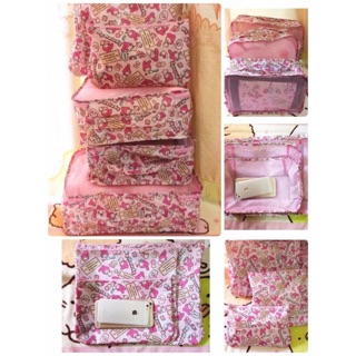 美樂蒂🐰 旅行6件套衣服整理收納袋👜行李箱衣服整理袋雜物袋