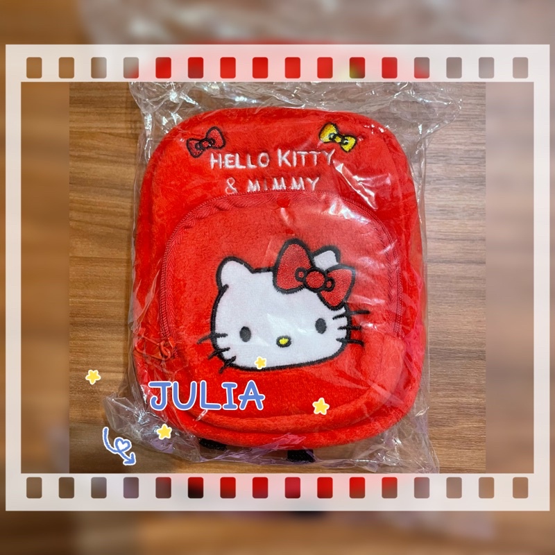 《小包包》Hello Kitty 絨毛包