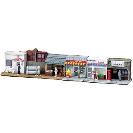 ⭐喔啦玩具店⭐TAKARA 昭和の町並 街道場景 場景 商店街 空地 日本 昭和 微型 盒玩 玩具公仔