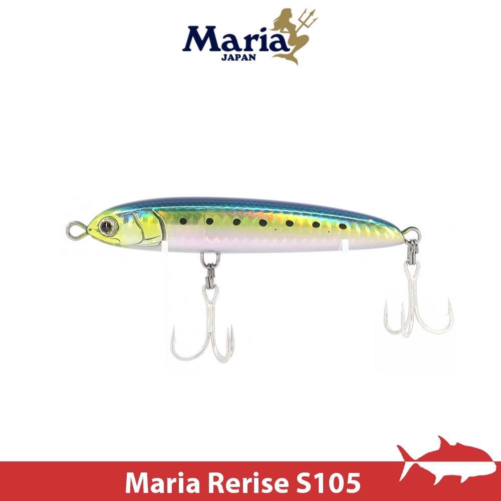 【搏漁所釣具】Maria Rerise S105 沉水鉛筆 40g 日本製 自然落下 岸拋