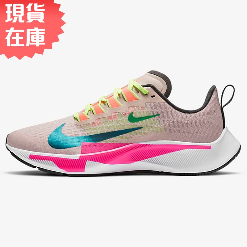 NIKE AIR ZOOM PEGASUS 37 PRM 女鞋 慢跑 氣墊 網布 粉【運動世界】CQ9977-600