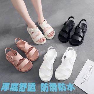 預購夏季涼鞋 果凍鞋 沙灘鞋厚底防滑 防水