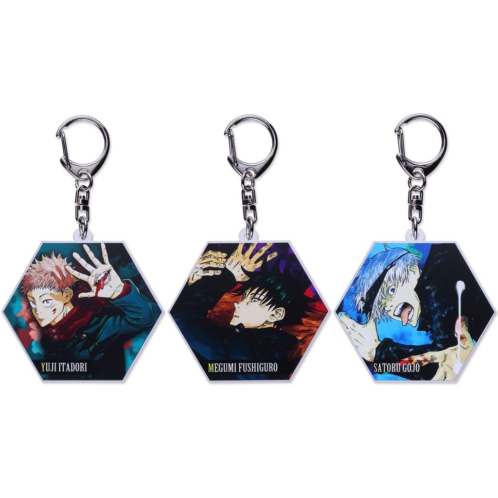 【現貨】咒術迴戰 壓克力 鑰匙圈 虎杖悠仁 伏黑惠 五条悟 虎杖 悠仁 伏黑 惠 五条 悟 咒術