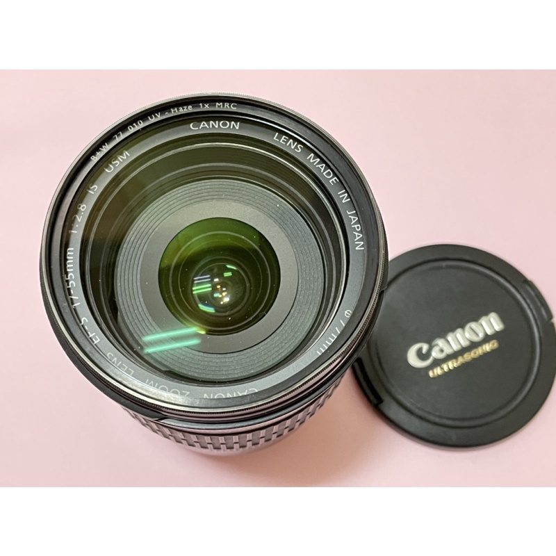 二手 單眼鏡頭 Canon 17-55mm f2.8 is usm 公司貨 含 B+W 保護鏡