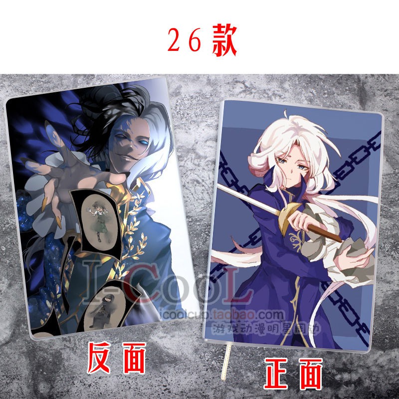 店鋪上新 第五人格identity V游戲動漫周邊筆記本子記事薄diy定制禮物杰傭 蝦皮購物