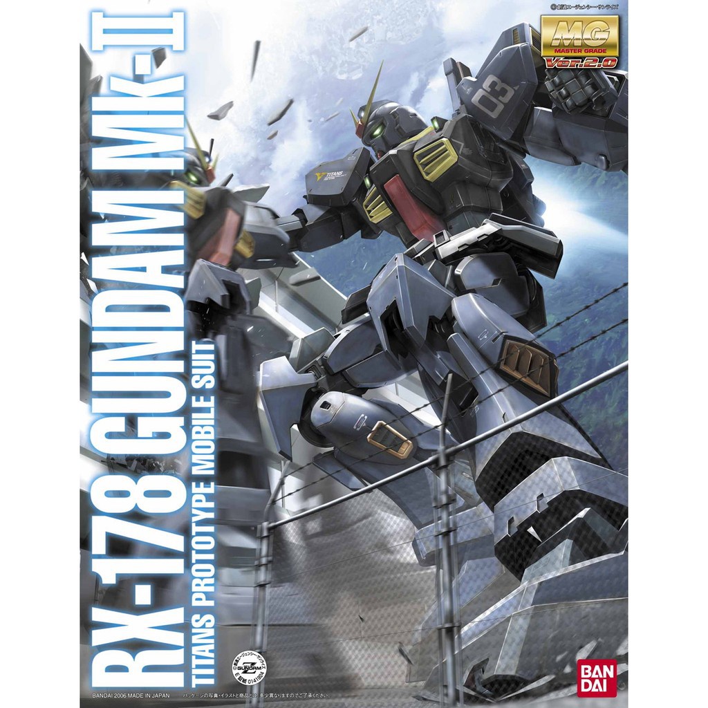 MG 1/100 RX-178 Gundam Mk-II Ver.2.0 迪坦斯 Titans MK2