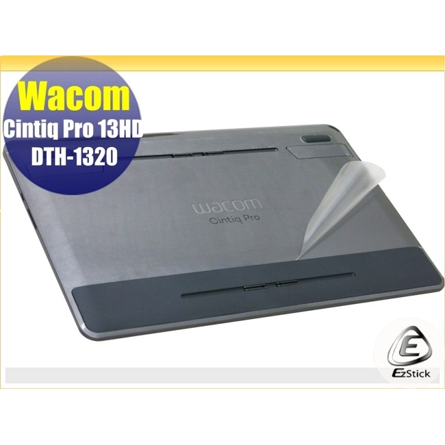 【Ezstick】Wacom Cintiq Pro 13HD DTH-1320 透氣機身貼 (機身背貼) DIY包膜