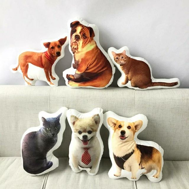 客製化抱枕 來圖訂製  3D抱枕 單面雙面 紀念寵物