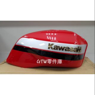 《GTW零件庫》川崎 KAWASAKI ZRX1200 男子漢 油箱 油桶 紅白黑配色 庫存新品
