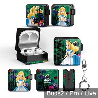 Buds2 Pro Buds FE Live 保護殼│韓國 迪士尼 Alice 愛麗絲 吸震防摔 保護套 耳機殼