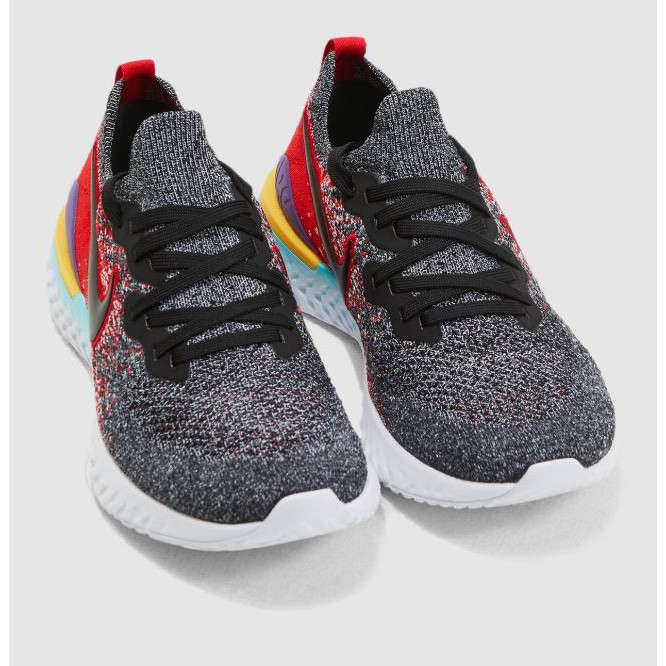 nike epic react red running shoes