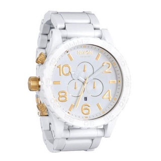 特價NIXON 尼克森 THE 51-30 CHRONO 純白大錶徑 300M防水潛水 A083-1035 錶徑51MM