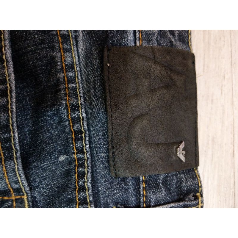 Armani Jeans 正品-黑色牛仔褲