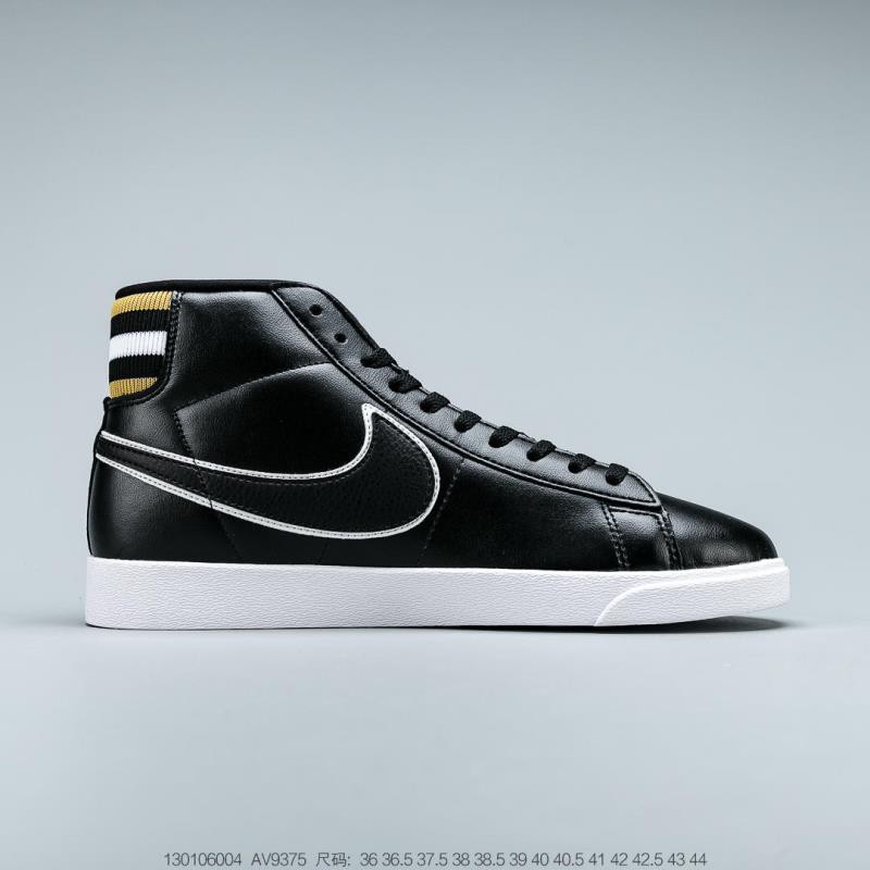 nike blazer mid white blackened blue red crush