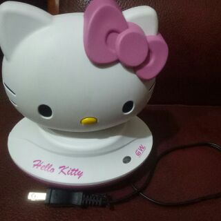 可愛粉白Kitty Hello水玻璃貓分離式無線除濕機組9成新