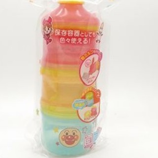 日本商品 Anpanman 麵包超人 三層設計 奶粉罐 (8009)