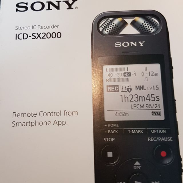 Sony ICD-SX2000 專業錄音筆