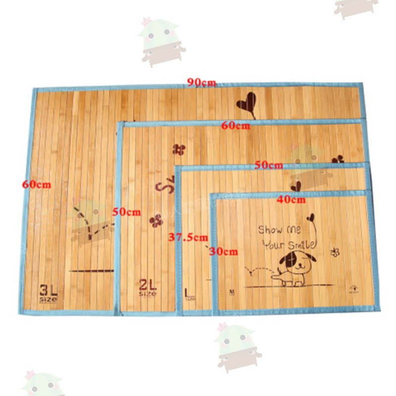 仙人掌寵物用品】寵物散熱竹蓆涼墊/涼蓆/竹墊/寵物墊/寵物竹蓆/寵物睡 