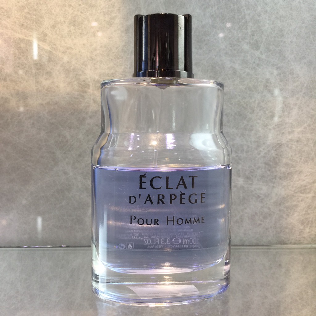零碼香水 Lanvin Eclat D Arpege 浪凡蔚藍海岸男性淡香水100ml瓶 剩60ml 蝦皮購物