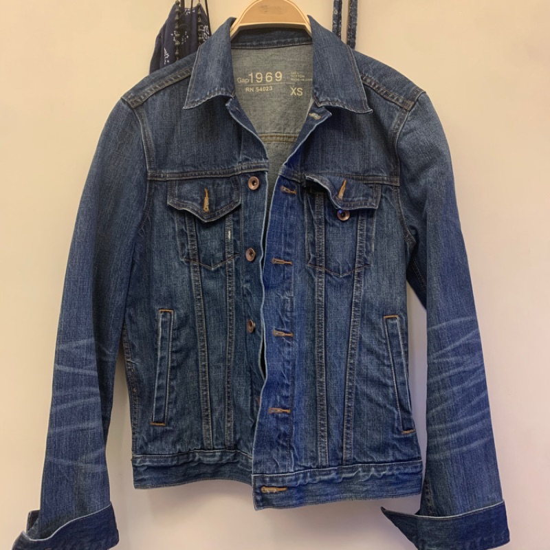 gap denim jacket rn 54023
