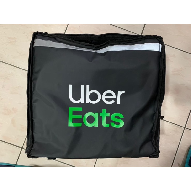 Uber Eats保溫袋/原廠保溫袋/官方/附兩個6孔杯架