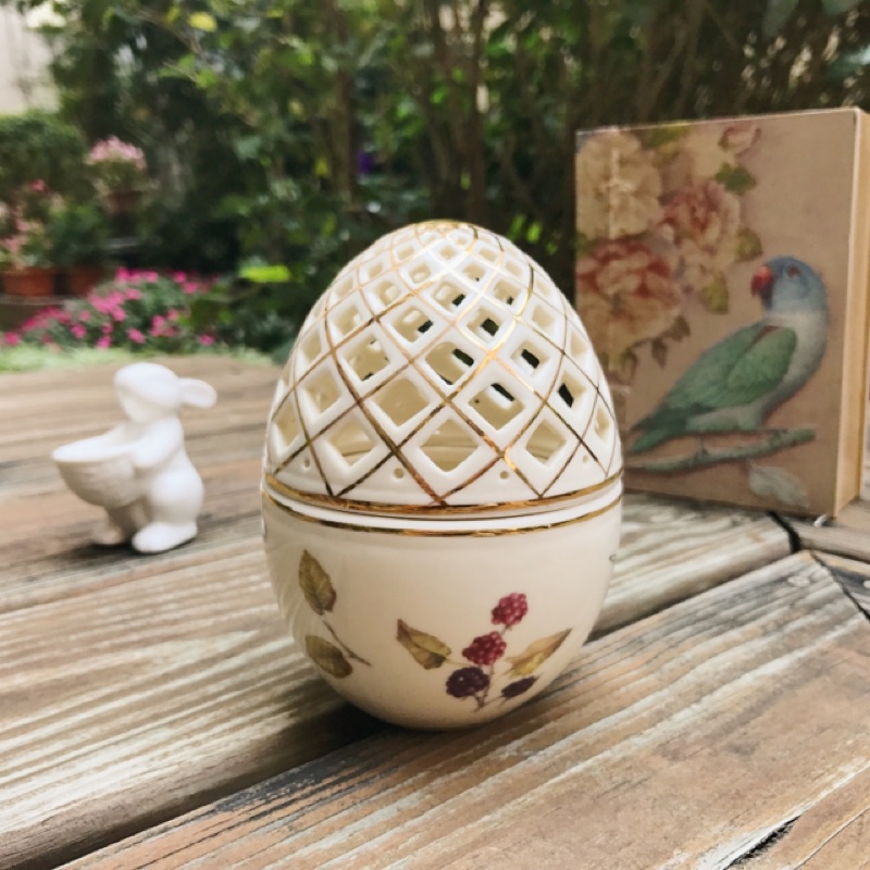 HOLA典雅蛋形陶瓷香氛擺飾 母親節 母親節禮物