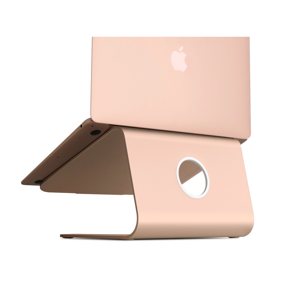 【Rain Design】 mStand MacBook 鋁質筆電散熱架-(玫瑰)金色