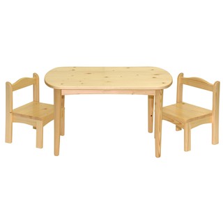 【藝匠】雲杉學生桌椅組(1桌2椅) 學習桌椅 實木 和室桌椅 休閒桌椅 茶几