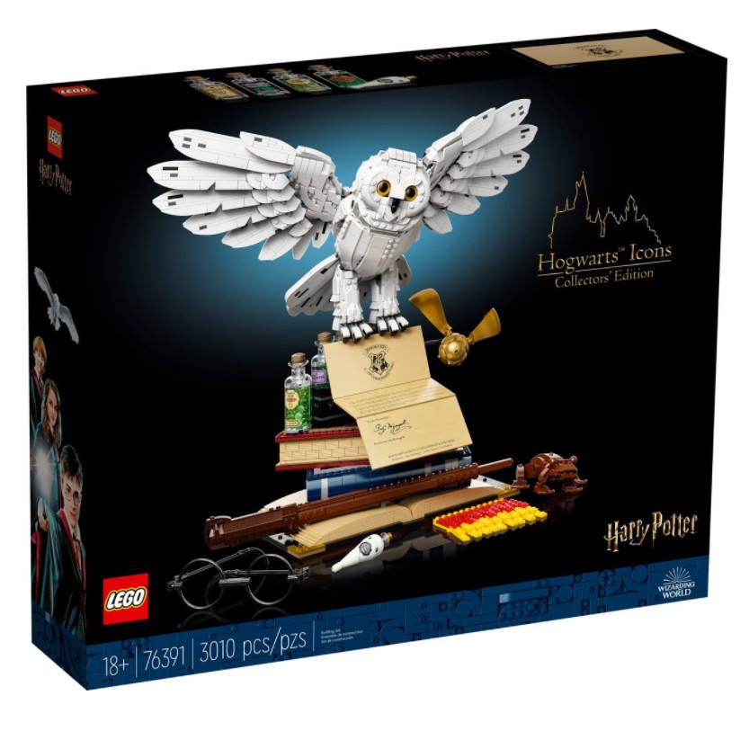 ｜樂爆王｜ LEGO 76391 霍格華茲象徵 典藏版 嘿美 Hedwig 樂高