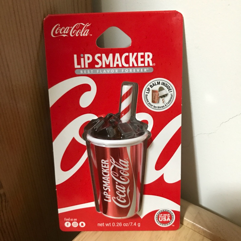 韓國原裝進口－美國LiP SMACKER【可口可樂造型】護唇膏
