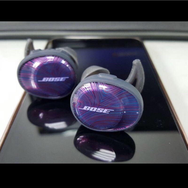 最後現貨紫色1個⚠️特價限量紫-即將斷貨⚠️保證正品《美國代購》Bose SoundSport Free 藍芽無線耳機