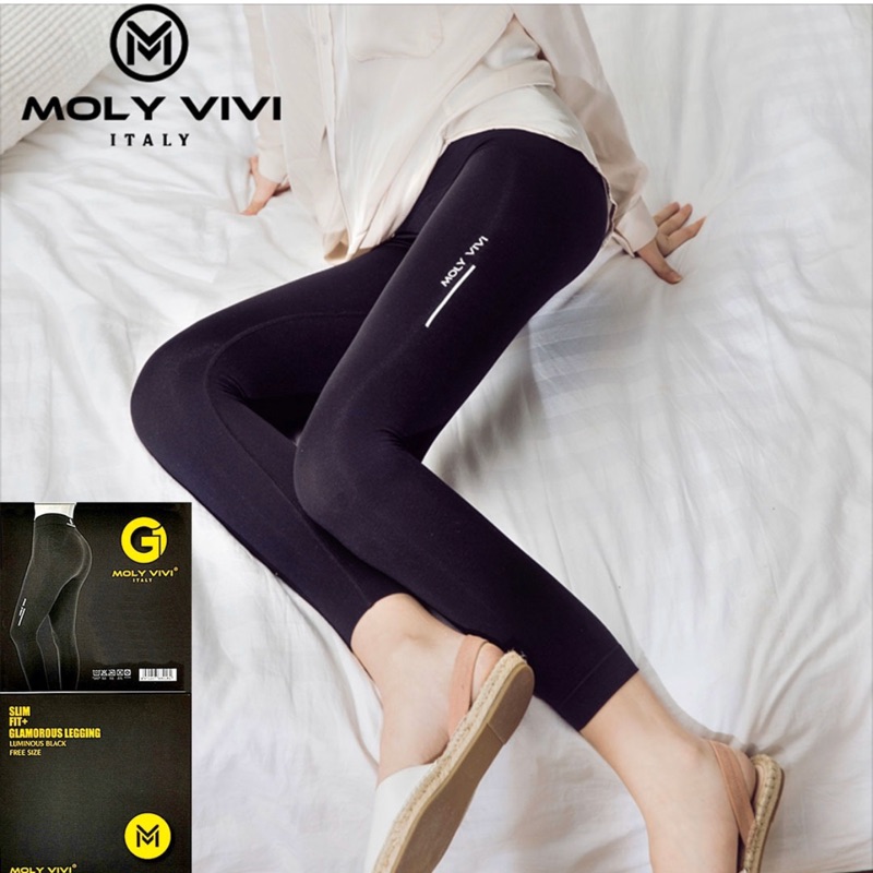 轉售義大利MOLY ViVi 魔力夜光褲 遠紅外紗線 全新升級微膠囊 舒適全面微壓褲