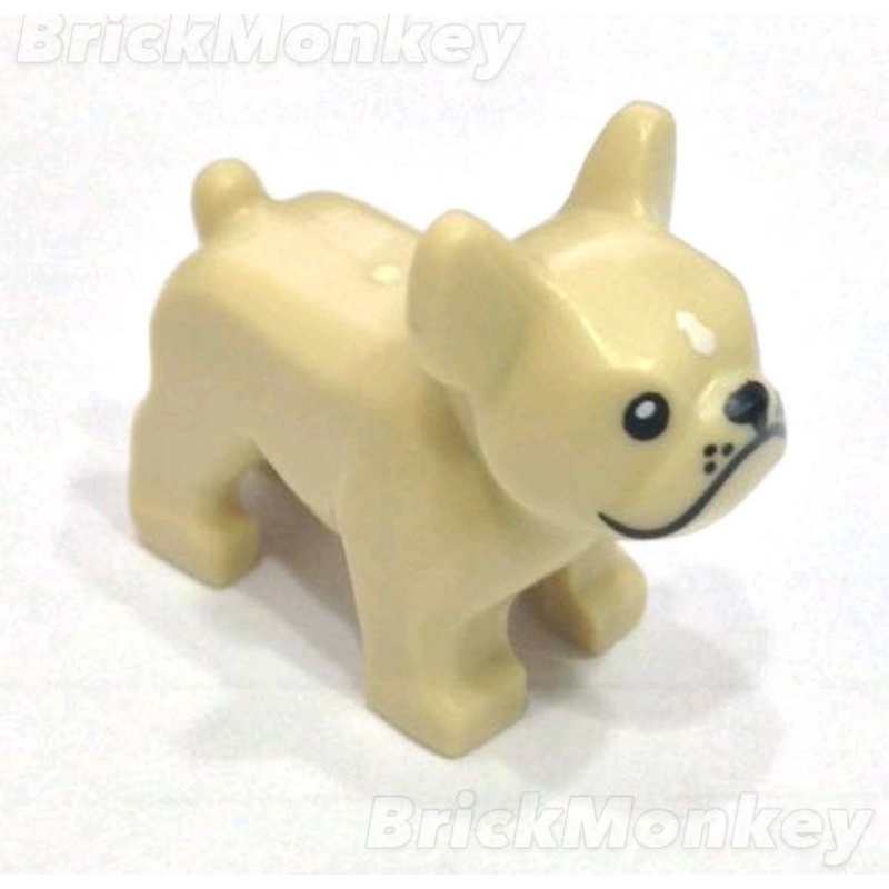 Lego 七代人偶包71018 沙色鬥牛犬